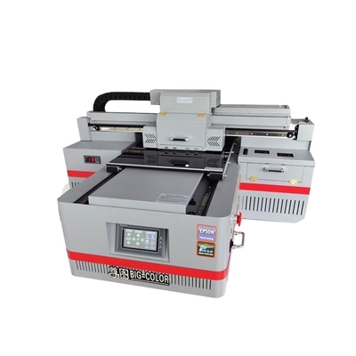 Stampa a piattaforma piatta 4060 a doppio DX8 a teste a colori grandi per la stampa ad inchiostro curable UV a velocità rapida