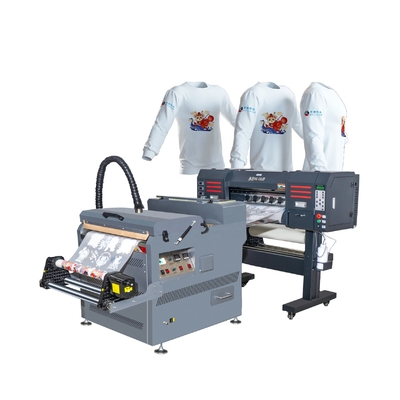 Stampa T-shirt fluorescente DTF da 60 cm con tre teste di stampa 3200 e uscita