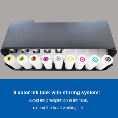 Stampa T-shirt fluorescente DTF da 60 cm con tre teste di stampa 3200 e uscita