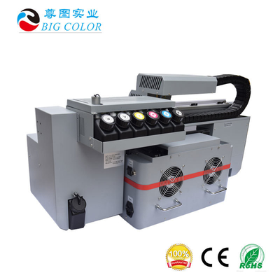 Stampa a piattaforma UV TX800 a doppia testa rotante per macchina da stampa in vetro metallico e plastica