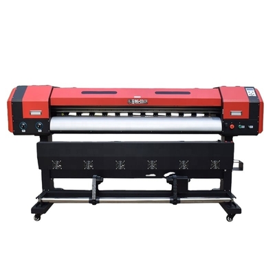 DX5/DX7 Print Head Eco Solvent Printer per la stampa a getto d'inchiostro di strisce di grande formato da 1,6 m/1,9 m