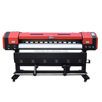 1.9m 6ft Eco Solvent Printer con 4 stampanti digitali a colori e 1 DX5 Head Inkjet Printer