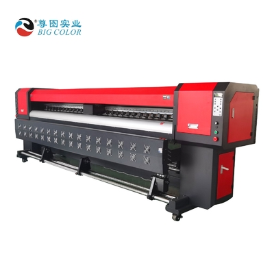 4.5m*8.5m*14.2m Grandi colori ZT3200 Eco Solvent Ink 3,2m Stampa carta da parete per materiali