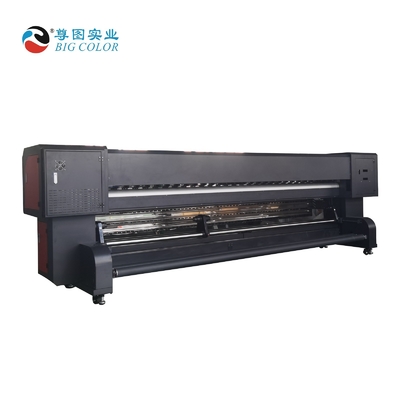 4.5m*8.5m*14.2m Grandi colori ZT3200 Eco Solvent Ink 3,2m Stampa carta da parete per materiali