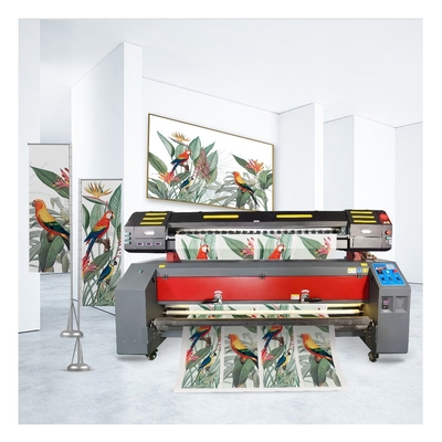 1.8m Big Color I3200 Digital Textile Printing Machine per tessuti in poliestere per bandiere