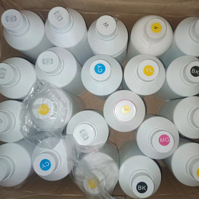 1L/bottiglia DTG per stampa a colori grandi inchiostro di pigmento tessile con inchiostro bianco