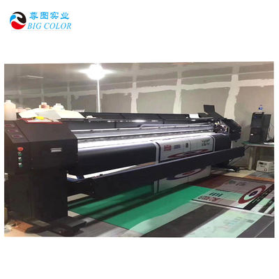 3.2m Digital Flex Printing Machine con larghezza di stampa di 3200 mm e altezza di stampa regolabile