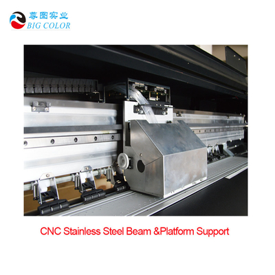 3.2m Digital Flex Printing Machine con larghezza di stampa di 3200 mm e altezza di stampa regolabile