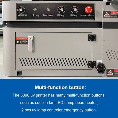 220v/110v UV Rotary Printer per il 2022 Popular UV Flatbed Digital Printing Machine